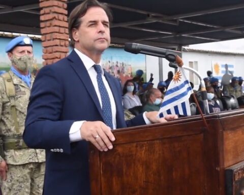 Lacalle Uruguayan military in the Congo: "It is always good to feel accompanied"