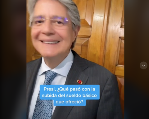 El presidente Lasso anunció en la red social que el lunes se conocerá su decisión sobre el sueldo básico.