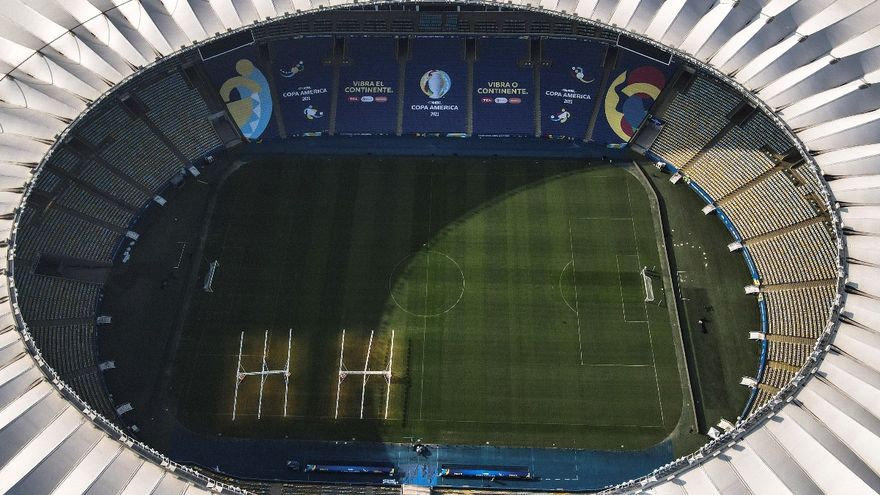 Maracaná will install a new mixed grass with synthetic fibers