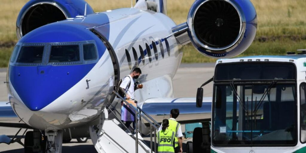 Messi is already in Argentina to spend the holidays