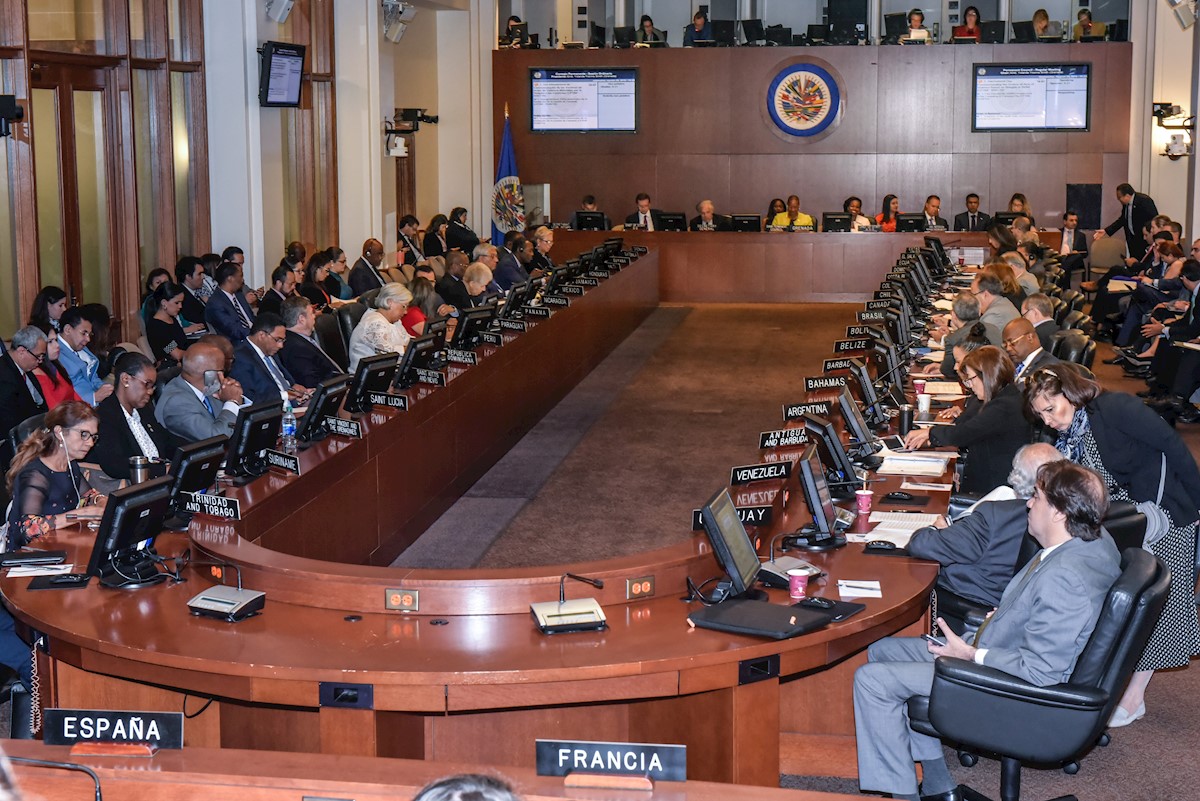 OAS demands freedom of political prisoners and reforms for a new election
