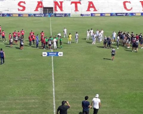 Real Santa Cruz-Nacional Potosí (previous): minute by minute