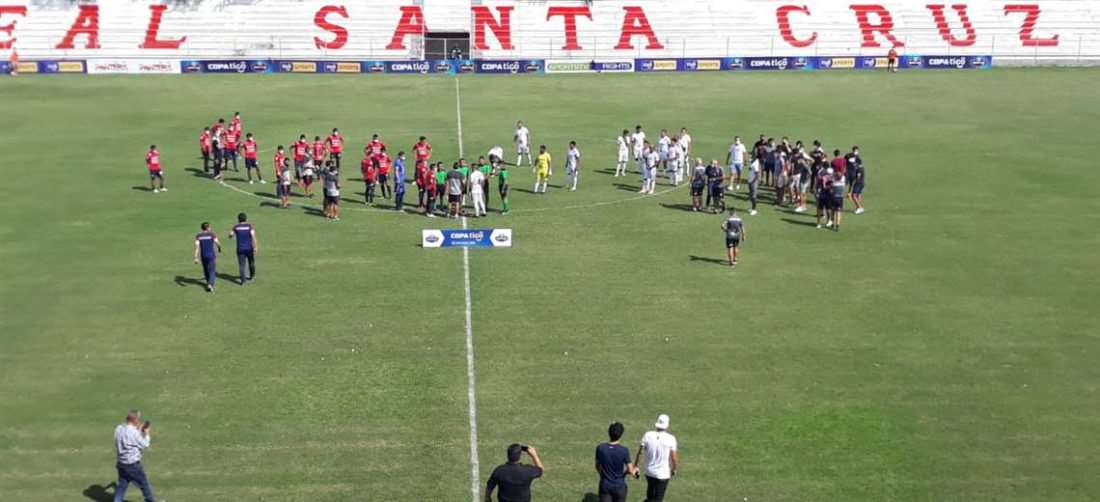 Real Santa Cruz-Nacional Potosí (previous): minute by minute