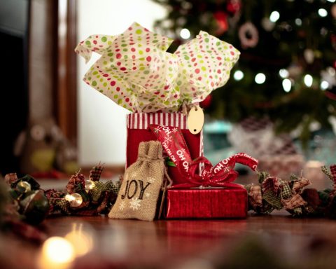 Selection of gifts for adults and children