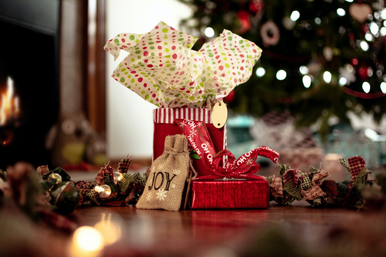 Selection of gifts for adults and children
