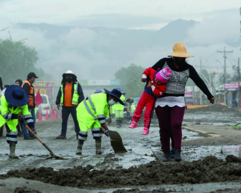 Senamhi alerts for rains and storms in three departments