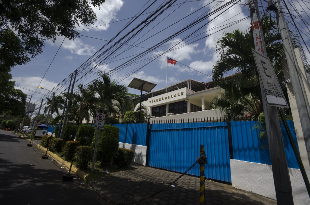 Taiwan rejects "illegal occupation" of its former embassy in Managua