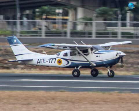 Foto referencial. Una avioneta similar a esta se accidentó ayer, 24 de diciembre,