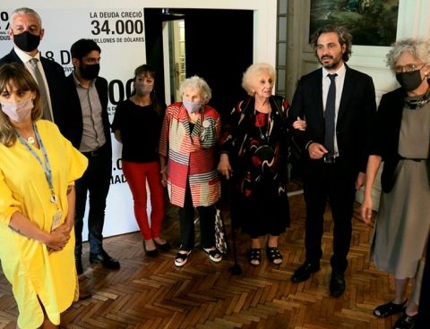 The handkerchief of the Grandmothers of Plaza de Mayo will be present at the United Nations