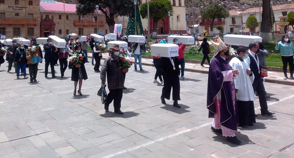 They hand over the bodies of victims 30 years after they were murdered in Huancavelica