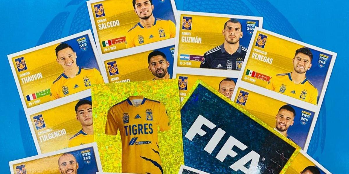 Tigres UANL will appear in Panini's FIFA 365 album