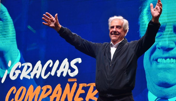 Tribute to Tabaré Vázquez with admiration and pride