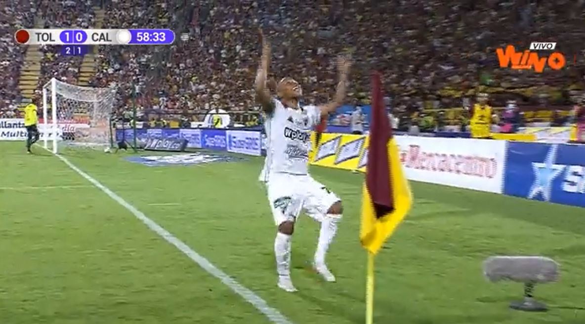 With this goal from Jhon Vásquez, Murillo Toro was silenced;  it was the partial tie