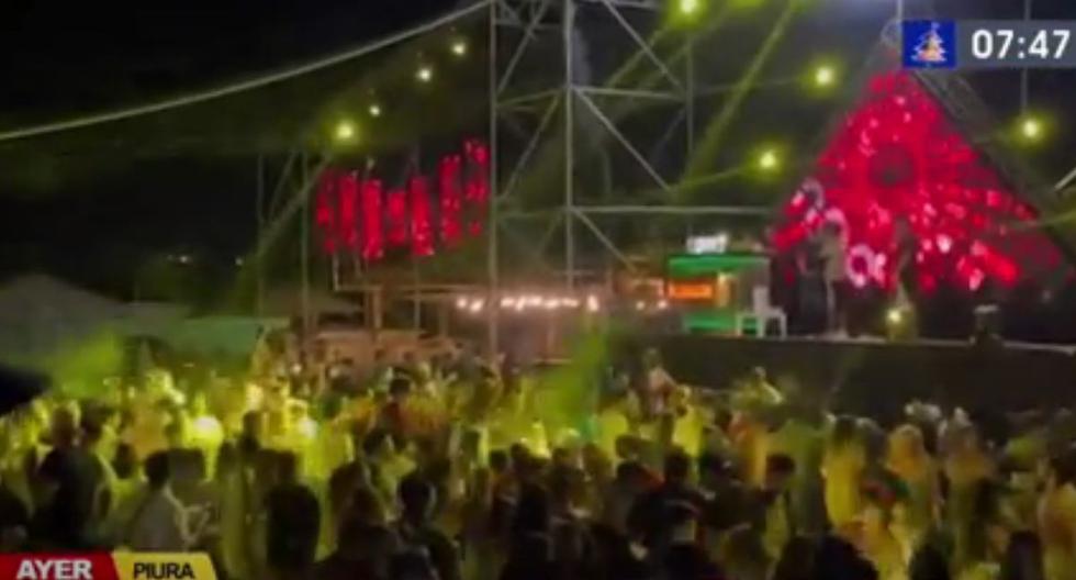 Without masks or distancing and during the curfew, young people attended a party with a live orchestra (VIDEO)