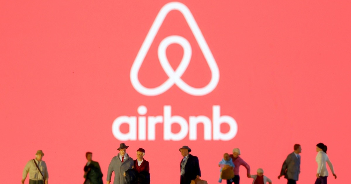 Airbnb posted record accommodations on new year's night