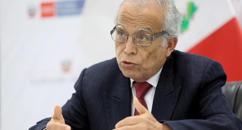 Aníbal Torres on the resignation of Avelino Guillén: "All ministers are under evaluation"