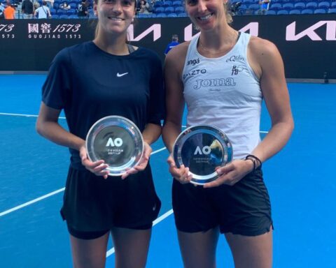 Australia: runner-up in doubles, Haddad is happy with overcoming