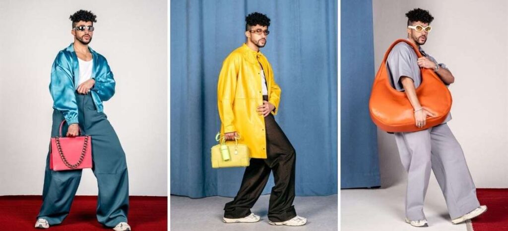 Bad Bunny Models The Season's Best Bags