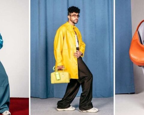 Bad Bunny models luxury handbags and teasing explodes