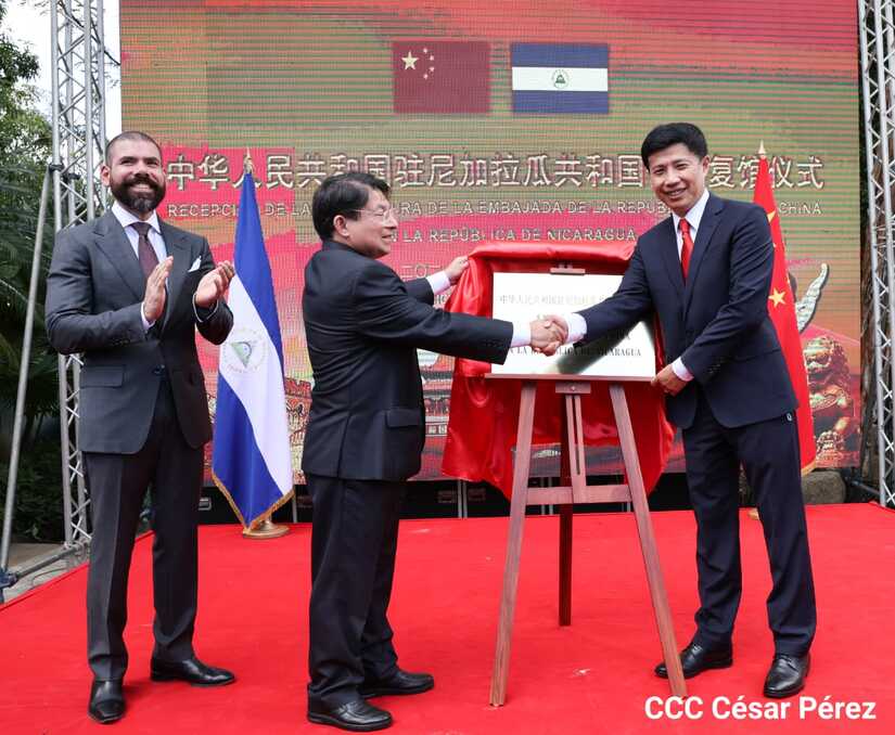 China opens its embassy in Nicaragua