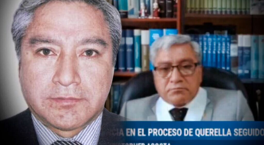 Christopher Acosta: who is Raúl Jesús Vega, the judge who sentenced the journalist?