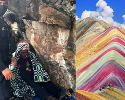 Cusco: they find a missing mayor after a lawsuit over access to the Mountain of 7 Colors (PHOTOS)