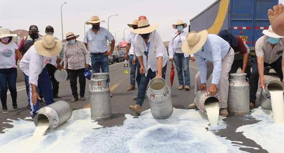 Dairy farmers announce national strike and will carry out mobilization this Wednesday, February 2