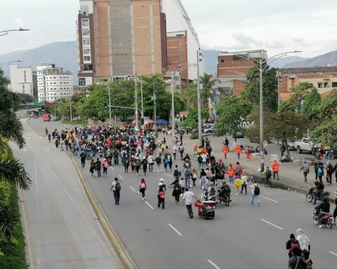 Demonstrations in Medellín also ended in riots: balance of the day