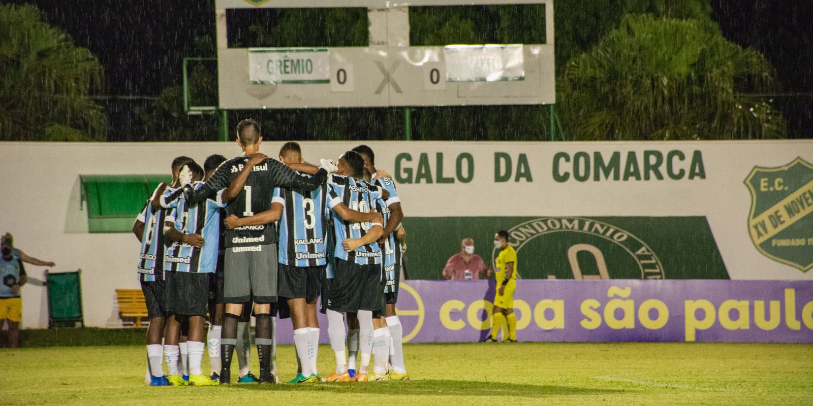 Grêmio defeats Mixto 2-0 in the debut of the Copa São Paulo