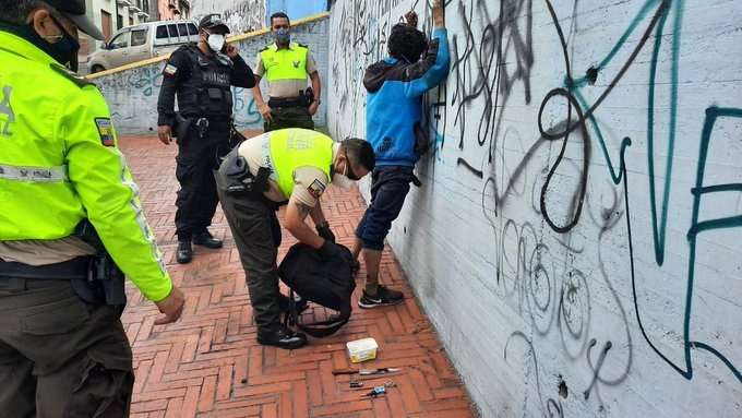 DELINCUENCIA. Los robos a personas son los más denunciados en la capital.