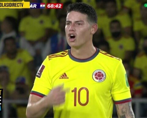 James responds with insults to fans of the Colombian National Team after the defeat with Peru