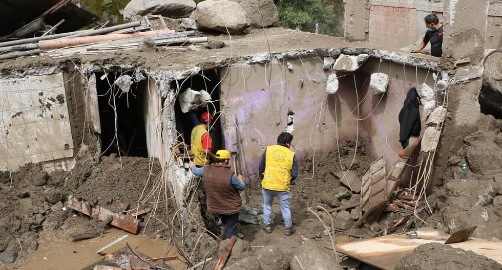 Machu Picchu: search and rescue continues for a missing person after a huaico (PHOTOS)