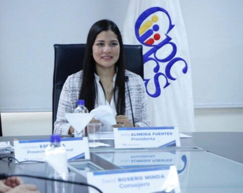 Sofía Almeida es presidenta del Consejo de Participación Ciudadana y Control Social.