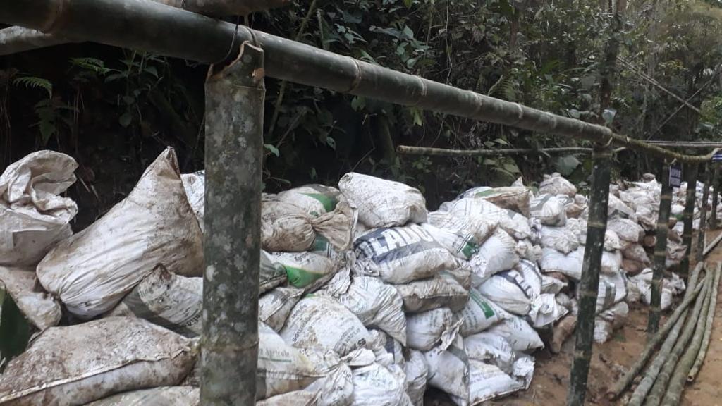 Actividad minera en Pacto, en el noroccidente de Quito. Foto: Acción Ecológica