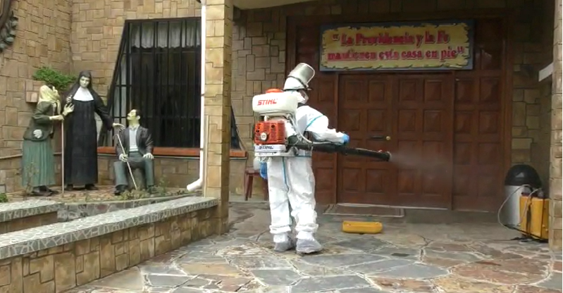 New Covid-19 outbreak hits La Sagrada Familia nursing home in Oruro