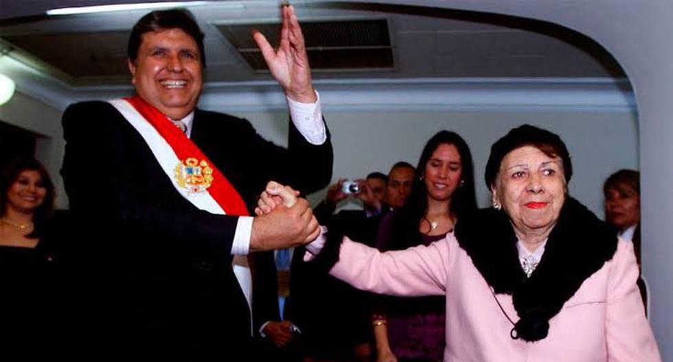 Nytha Pérez Rojas, mother of former President Alan García, died this Saturday, January 29