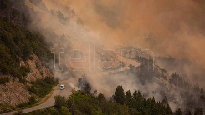 Only one igneous focus remains active in Bariloche and they are contained in most of the country