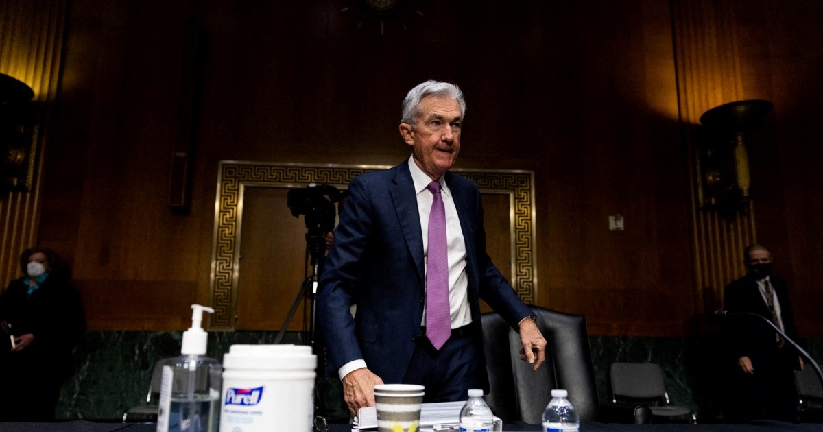 Powell expects high inflation in the US until mid-2022;  the Fed will act if it lasts