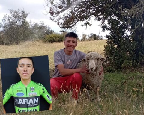 Raffle a lamb to pay for his trip to Europe, the drama of a Colombian cyclist with a thirst for triumph