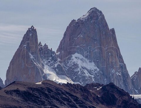 Rescue operation of a climber after an avalanche in El Chaltén