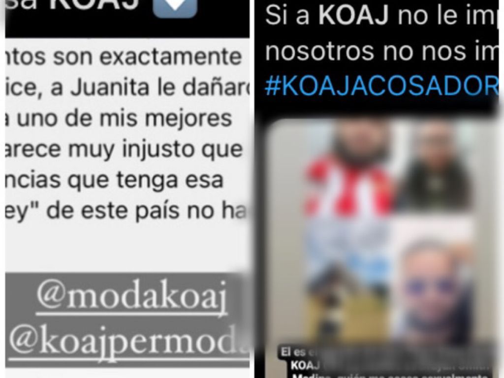 denuncias de acoso contra Koaj