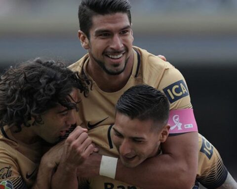 The Pumas beat Toluca 5-0