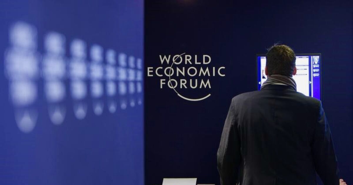The annual meeting of the WEF in Davos returns in person, it will be in May