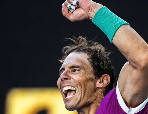 The networks celebrated the record of Grand Slams of Rafael Nadal