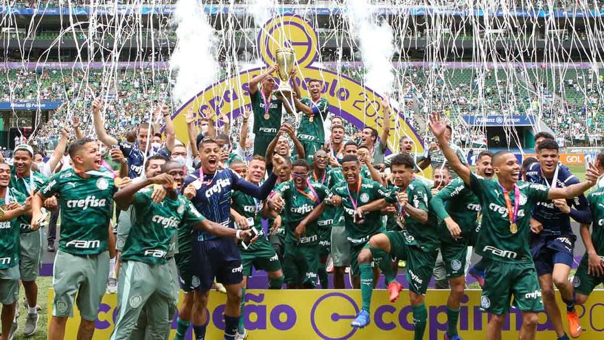 The updated winners of the Sao Paulo Junior Soccer Cup
