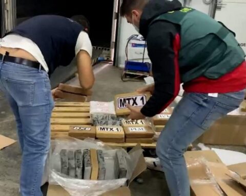 They find in Spain 2 tons of drugs arriving from Ecuador