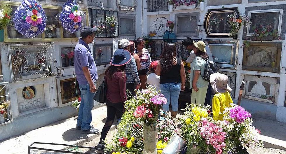 They sell land for 80 mausoleums in the La Apacheta cemetery