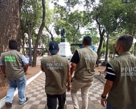 They verify security in main squares of Asunción