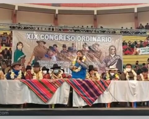 “They want to continue managing us”;  Choquehuanca calls to build unity from La Paz