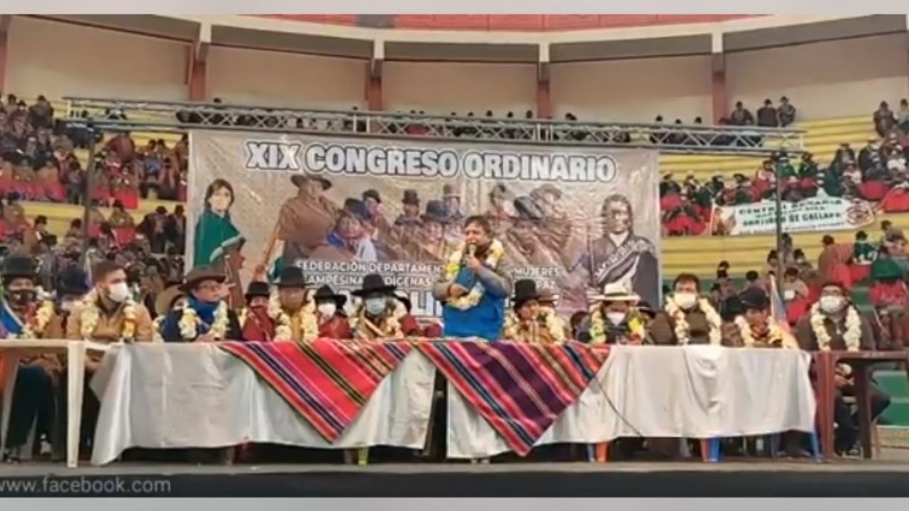 “They want to continue managing us”;  Choquehuanca calls to build unity from La Paz